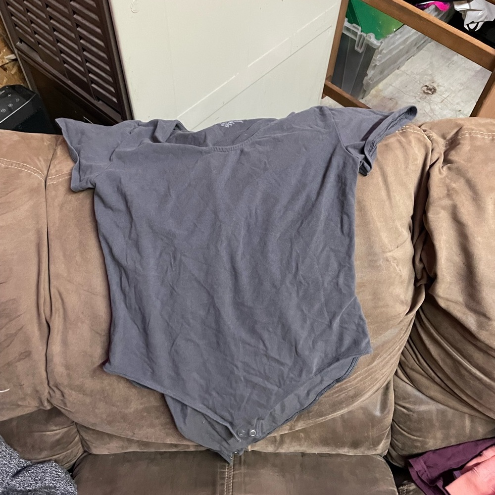 Grey Maurice’s U-Neck Tee Bodysuit